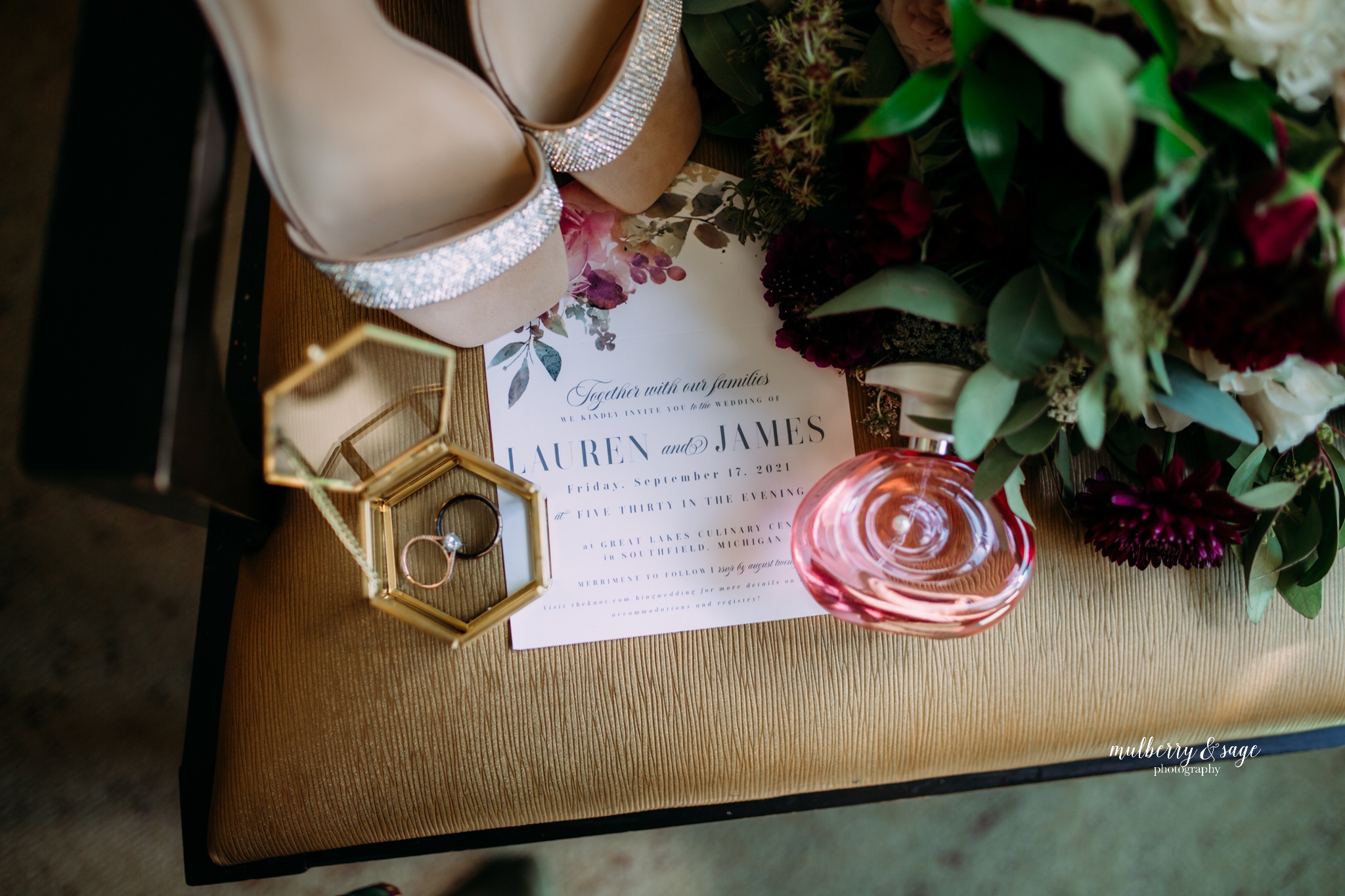 great lakes culinary center wedding photographer