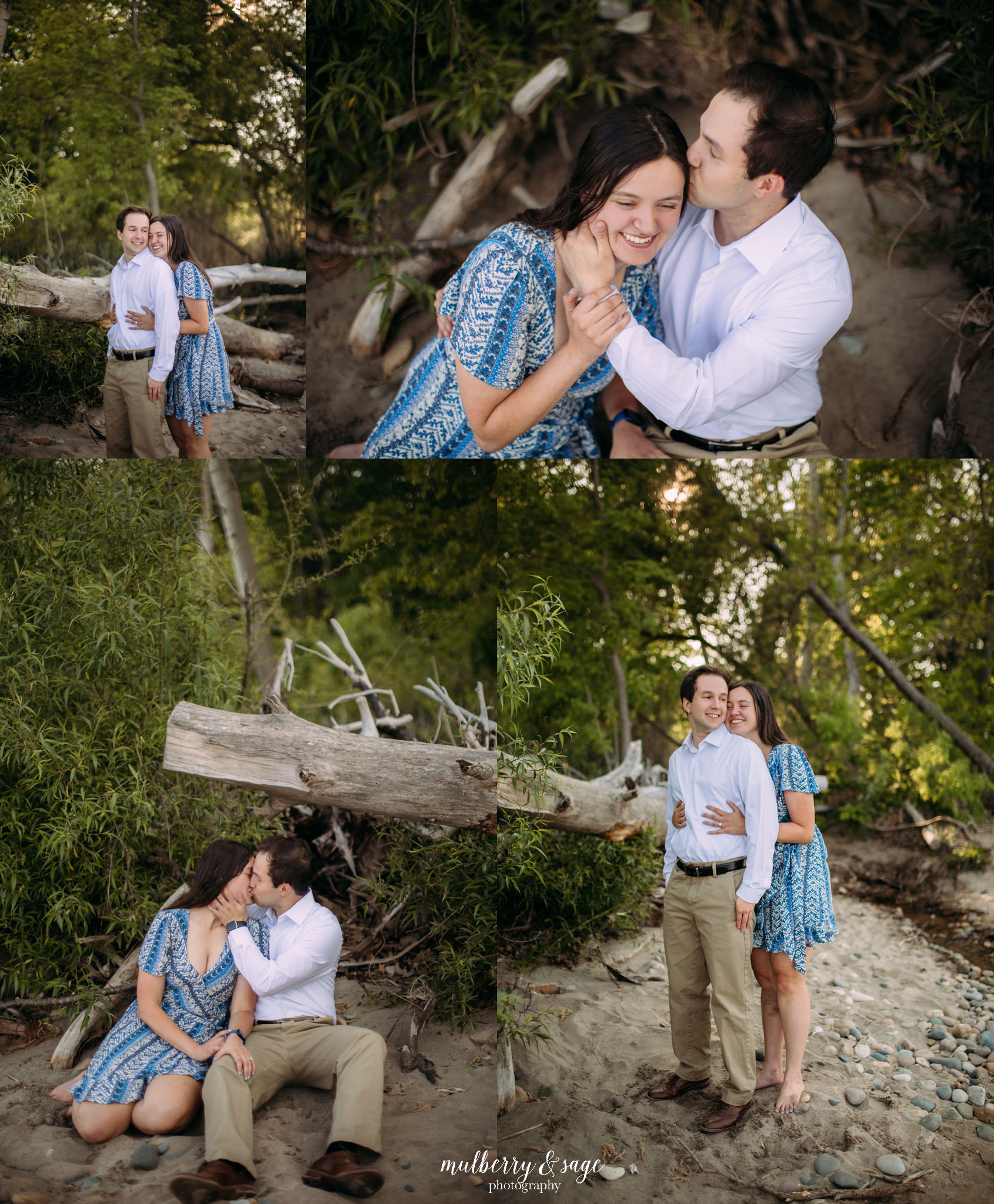 Lakeport Beach Engagement Photography
