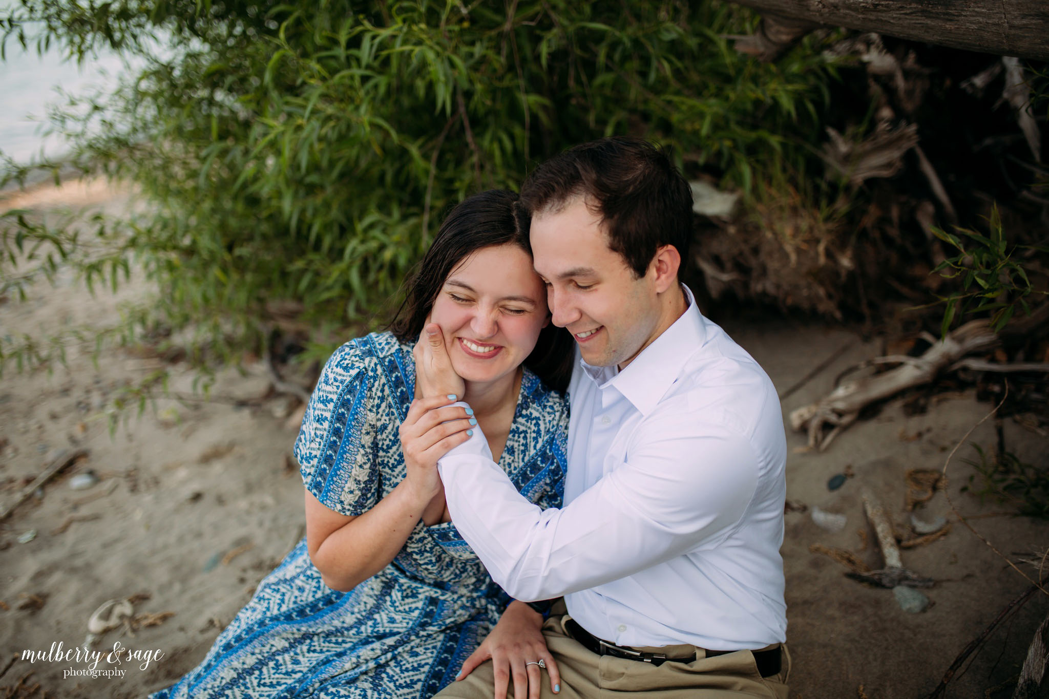 Lakeport Beach Engagement Photography