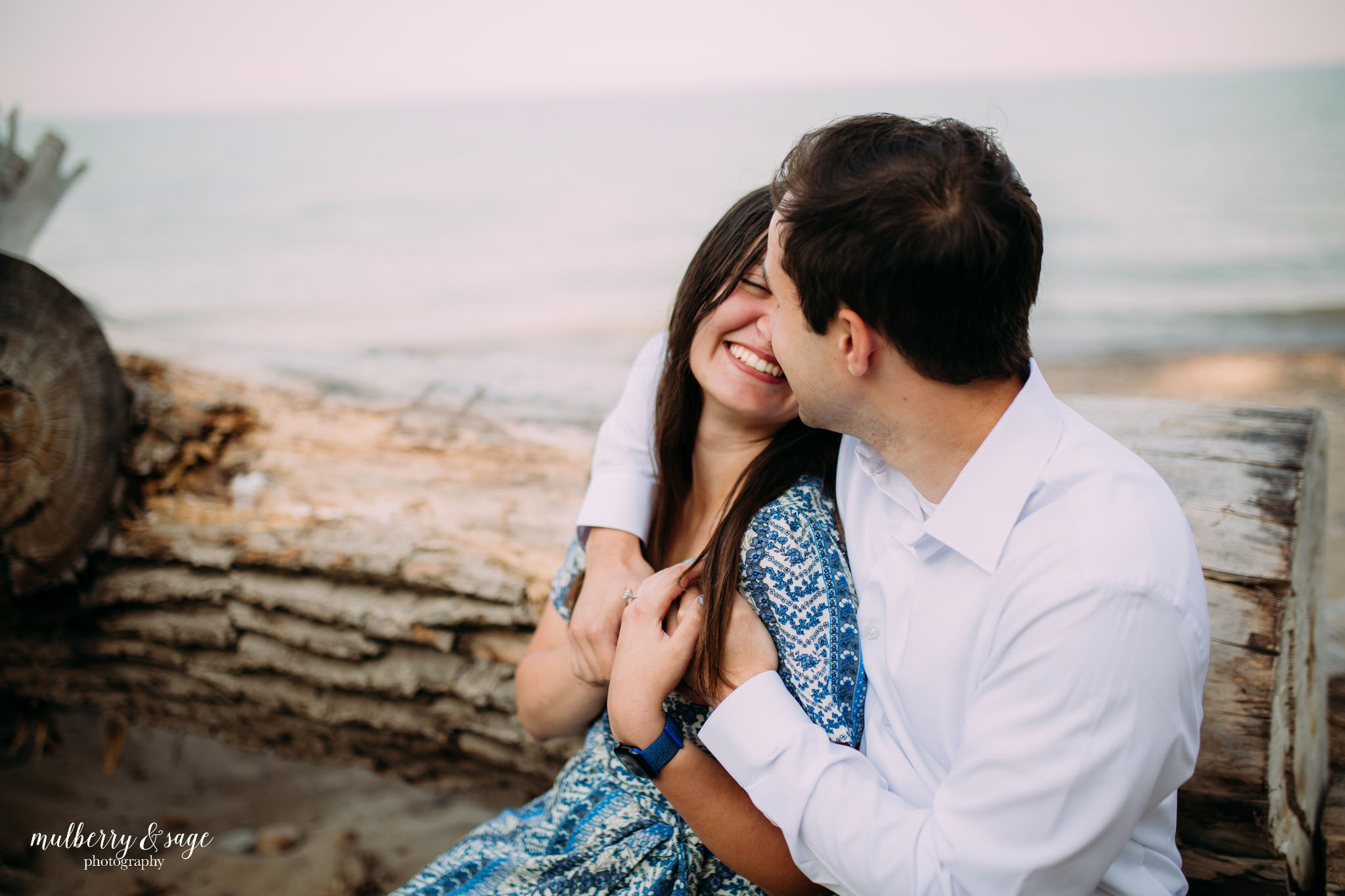 Lakeport Beach Engagement Photography