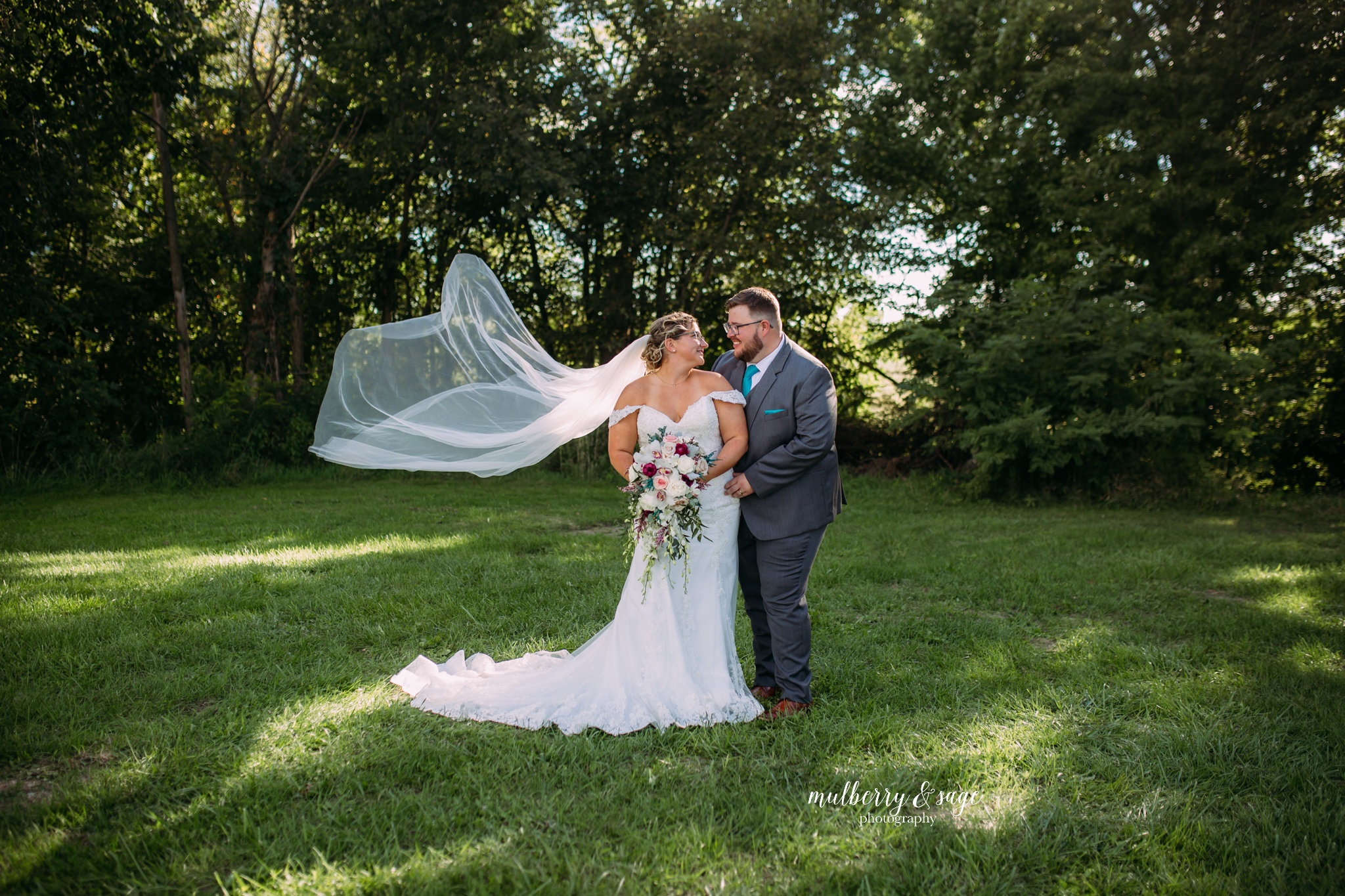 Summer Farm Wedding in Casco, Michigan | Tracey & Kevin