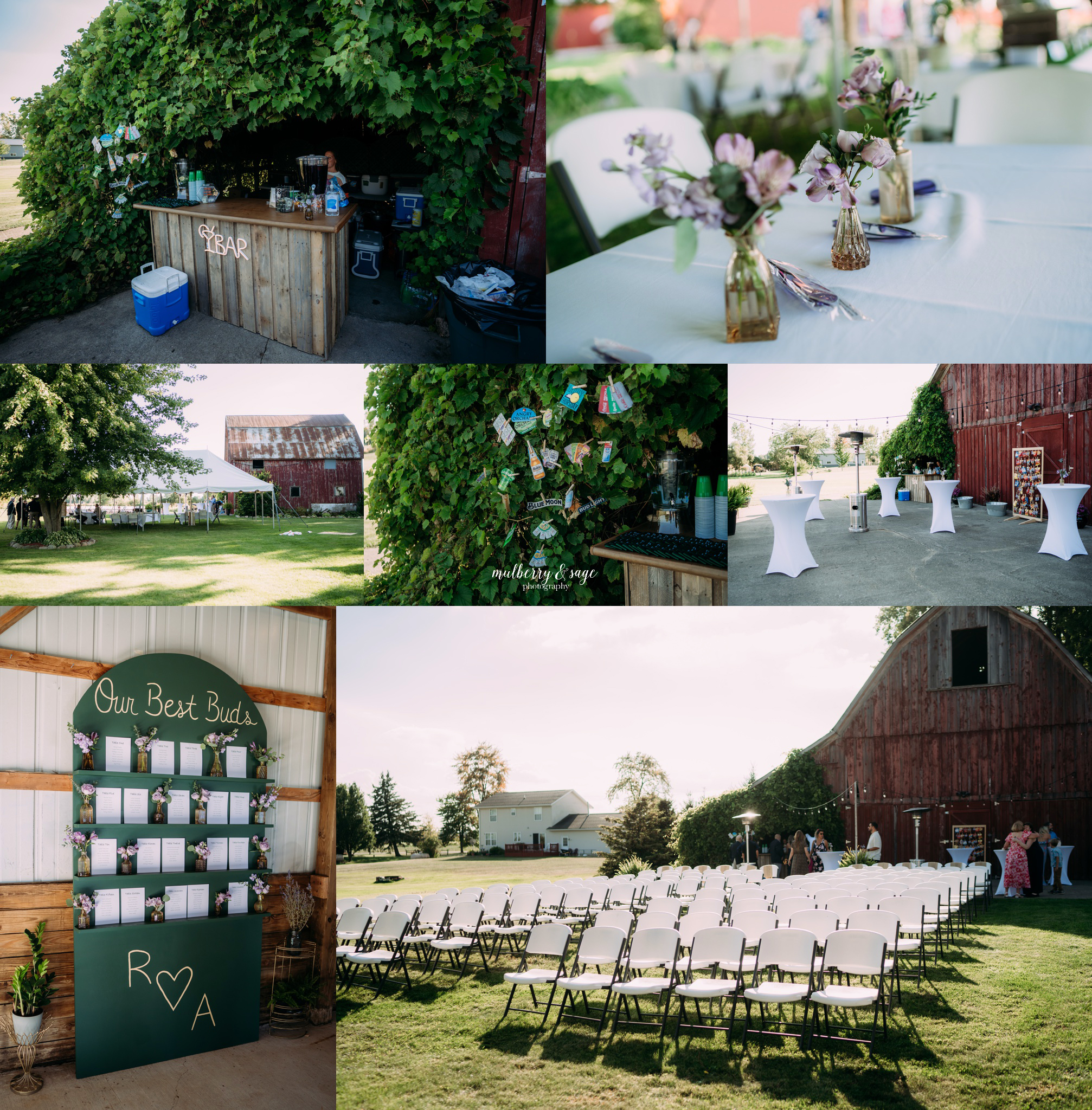 blue water area wedding photography