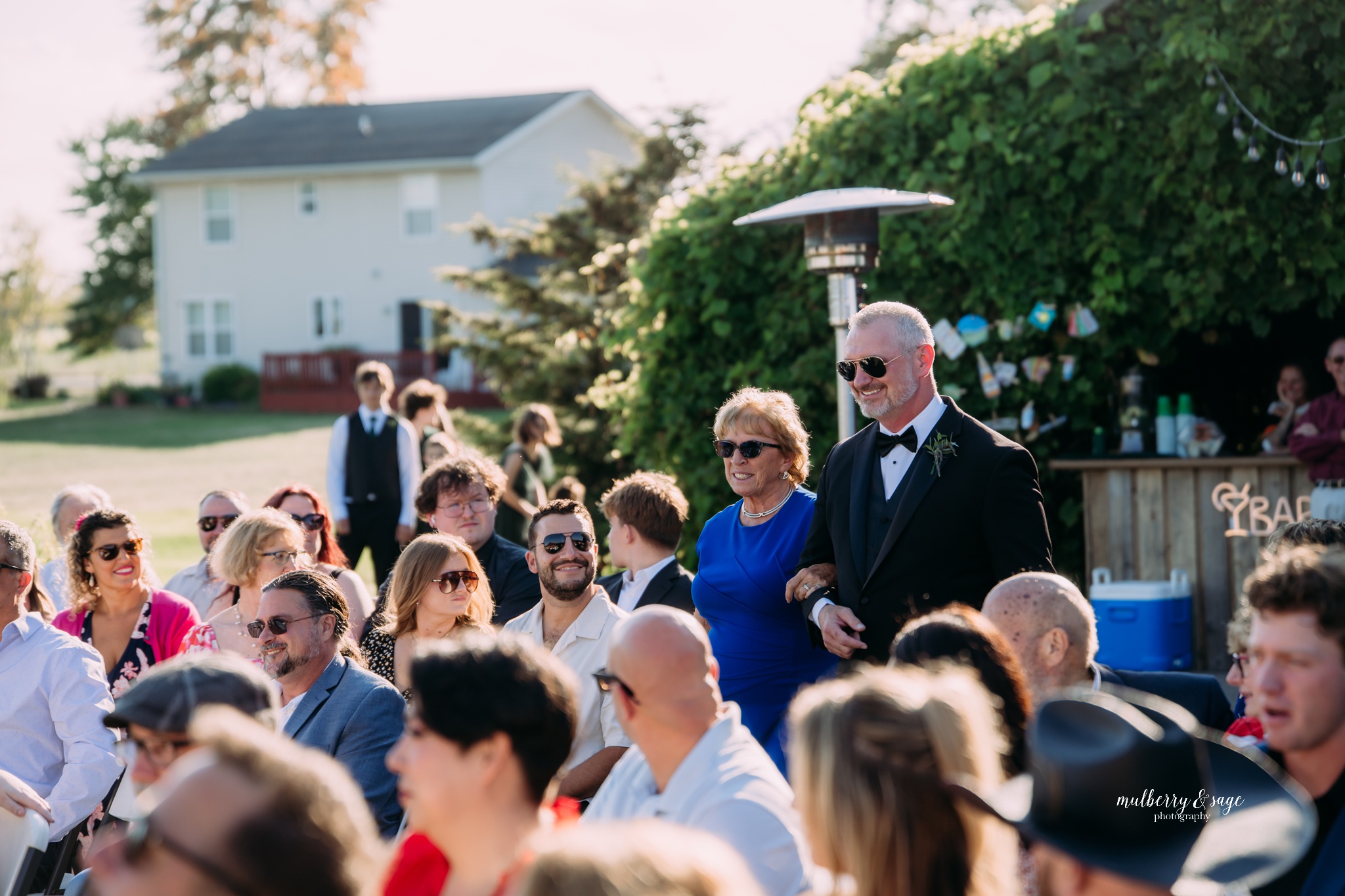 blue water area wedding photography